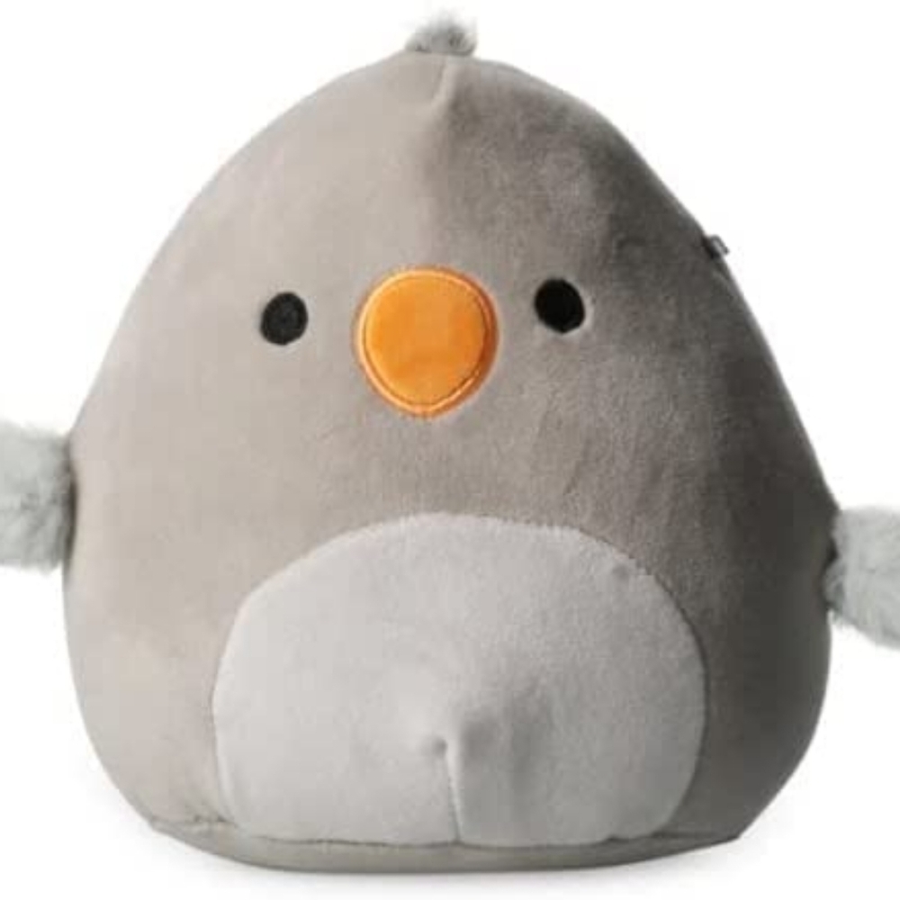 FERGO| SQUISHMALLOW GRAY/ORANGE PLUSH TOY